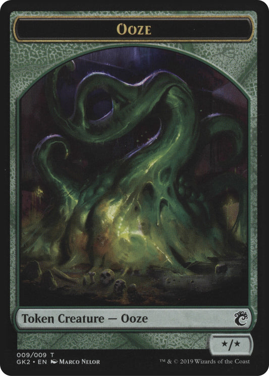 Image for Ooze // Frog Lizard Double-Sided Token (9 // 6) (GK2) - Magic: The Gathering