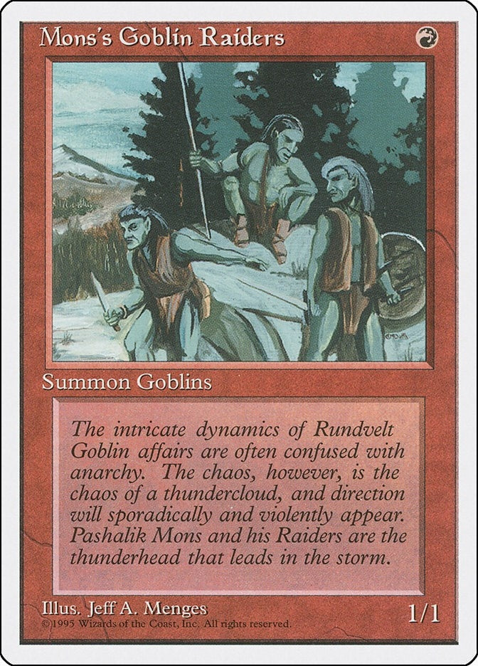 Mons's Goblin Raiders (4ED)
