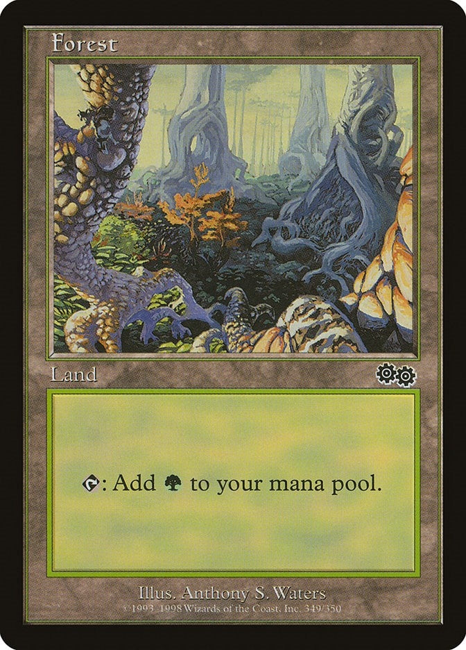 Image for Forest (349) (349) (USG) - Magic: The Gathering