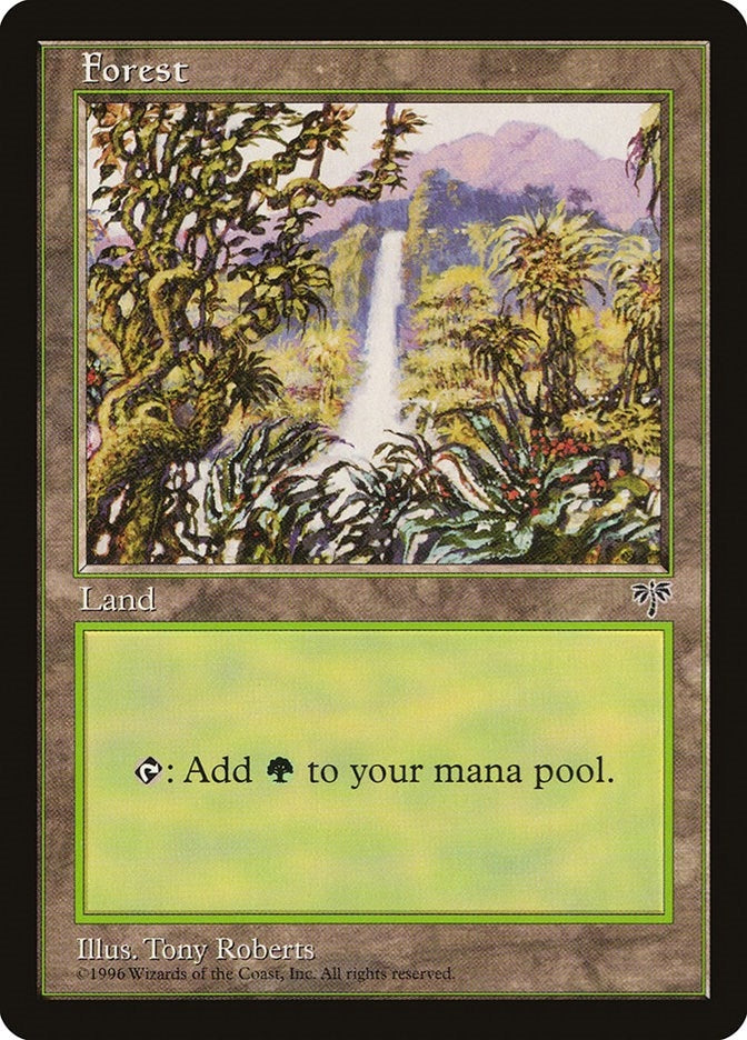 Image for Forest (Waterfall) (MIR) - Magic: The Gathering
