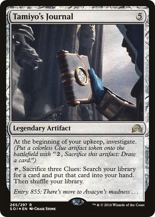 Image for Tamiyo's Journal (Entry 855) (265) (SOI) - Magic: The Gathering