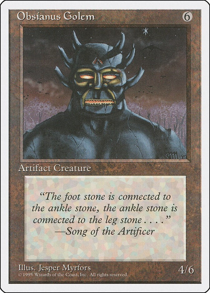 Obsianus Golem (4ED)