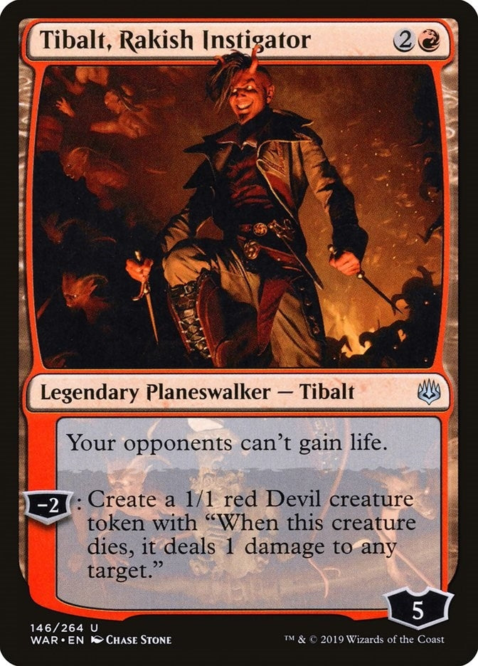 Image for Tibalt, Rakish Instigator (146) (WAR) - Magic: The Gathering