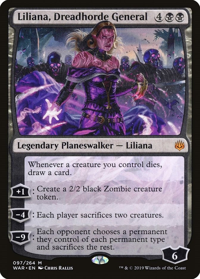 Image for Liliana, Dreadhorde General (97) (WAR) - Magic: The Gathering