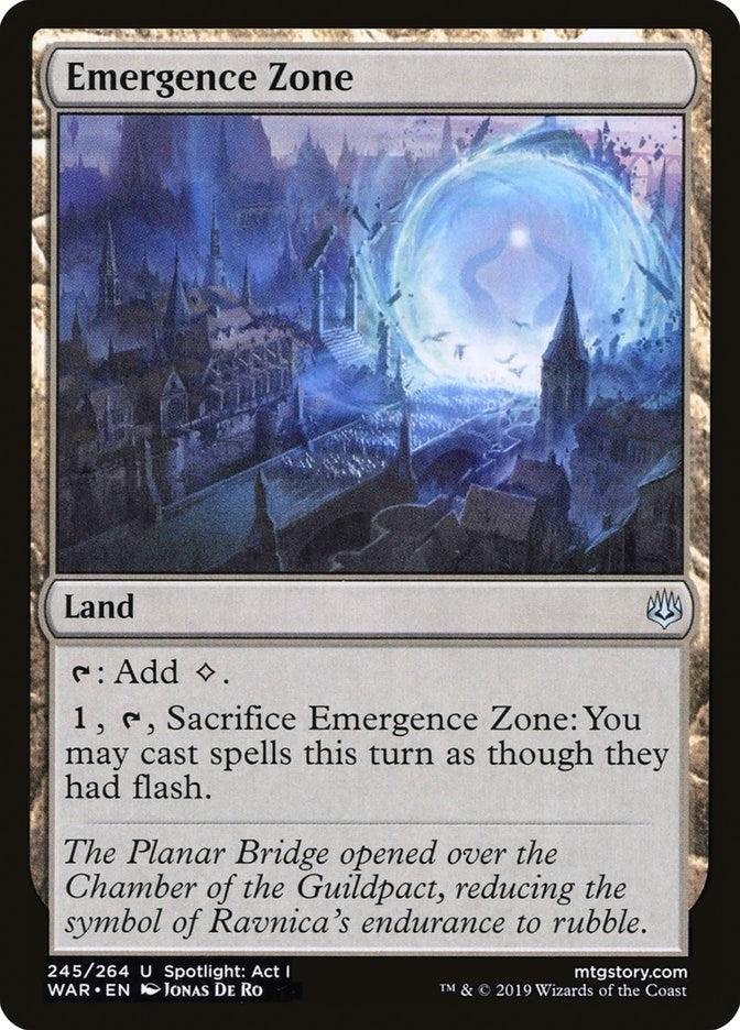 Image for Emergence Zone (245) (WAR) - Magic: The Gathering