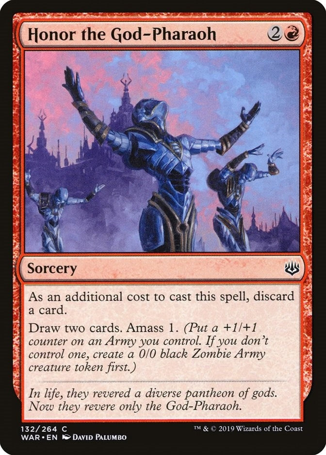 Image for Honor the God-Pharaoh (132) (WAR) - Magic: The Gathering