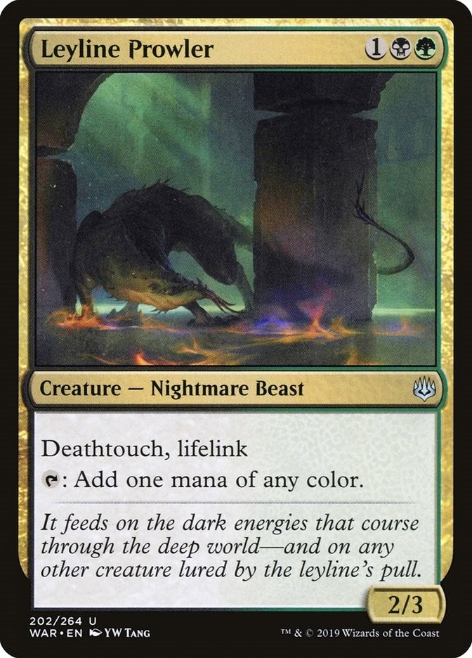 Image for Leyline Prowler (202) (WAR) - Magic: The Gathering