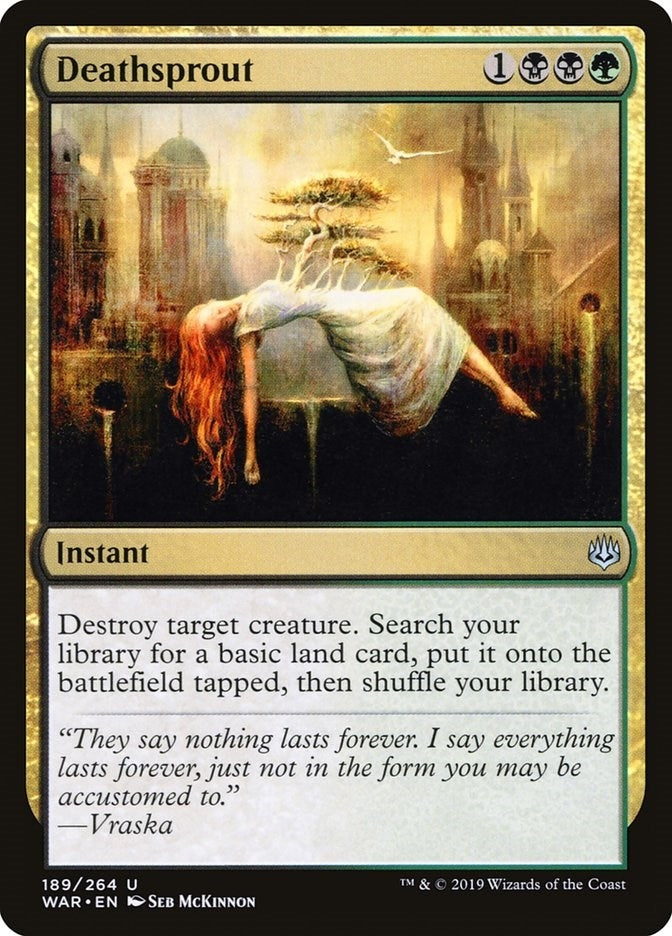 Image for Deathsprout (189) (WAR) - Magic: The Gathering