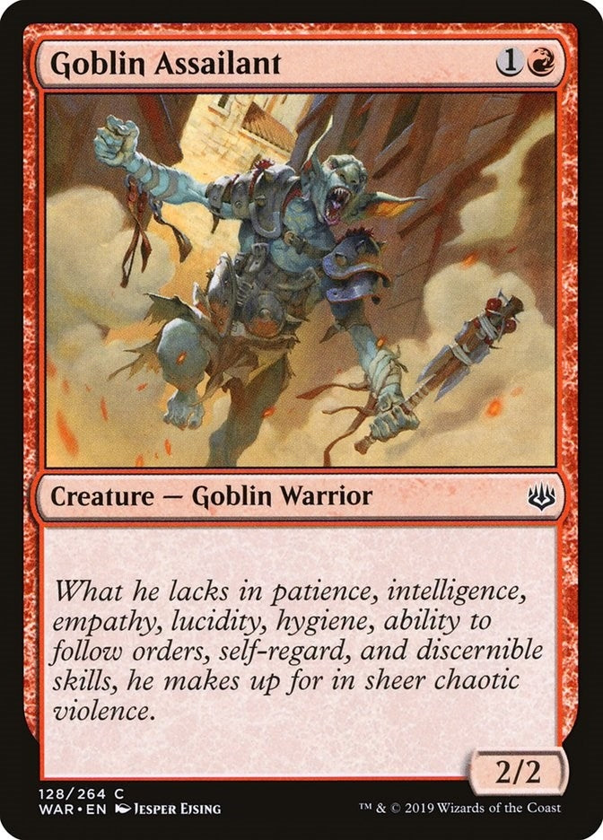 Image for Goblin Assailant (128) (WAR) - Magic: The Gathering