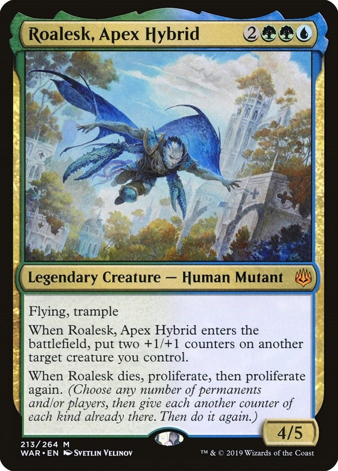 Image for Roalesk, Apex Hybrid (213) (WAR) - Magic: The Gathering
