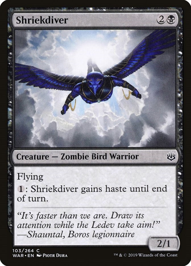 Image for Shriekdiver (103) (WAR) - Magic: The Gathering