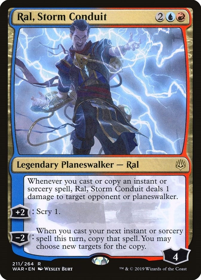Image for Ral, Storm Conduit (211) (WAR) - Magic: The Gathering