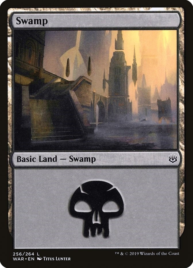 Image for Swamp (256) (256) (WAR) - Magic: The Gathering
