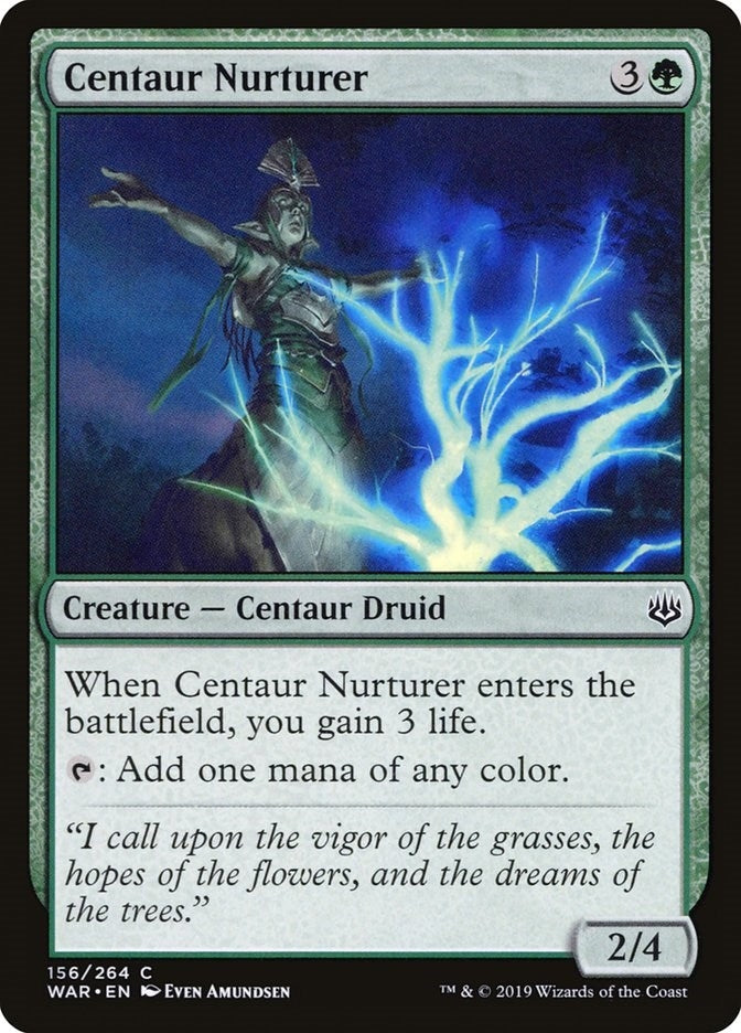 Image for Centaur Nurturer (156) (WAR) - Magic: The Gathering