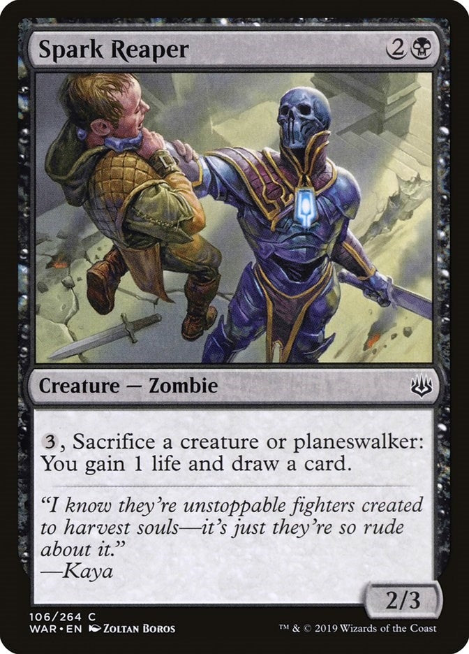 Image for Spark Reaper (106) (WAR) - Magic: The Gathering