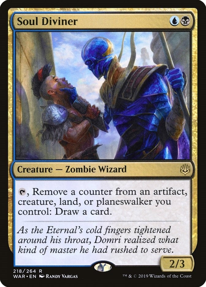 Image for Soul Diviner (218) (WAR) - Magic: The Gathering