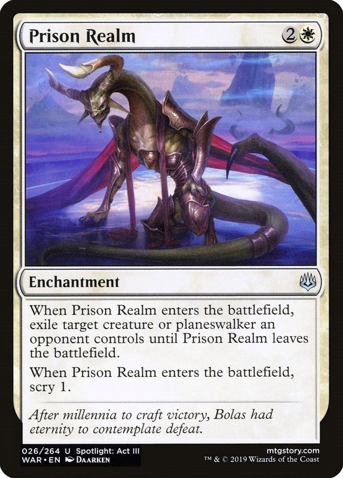 Image for Prison Realm (26) (WAR) - Magic: The Gathering