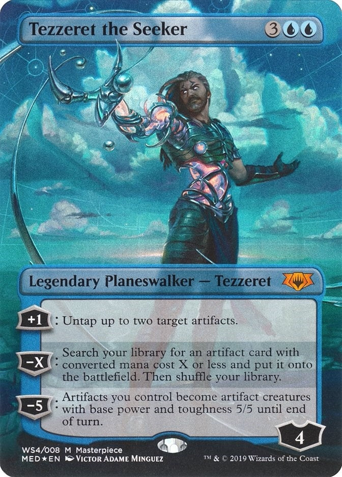 Image for Tezzeret the Seeker (WS4) (MED3) - Magic: The Gathering