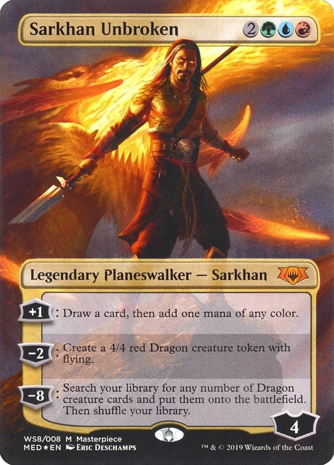 Image for Sarkhan Unbroken (WS8) (MED3) - Magic: The Gathering