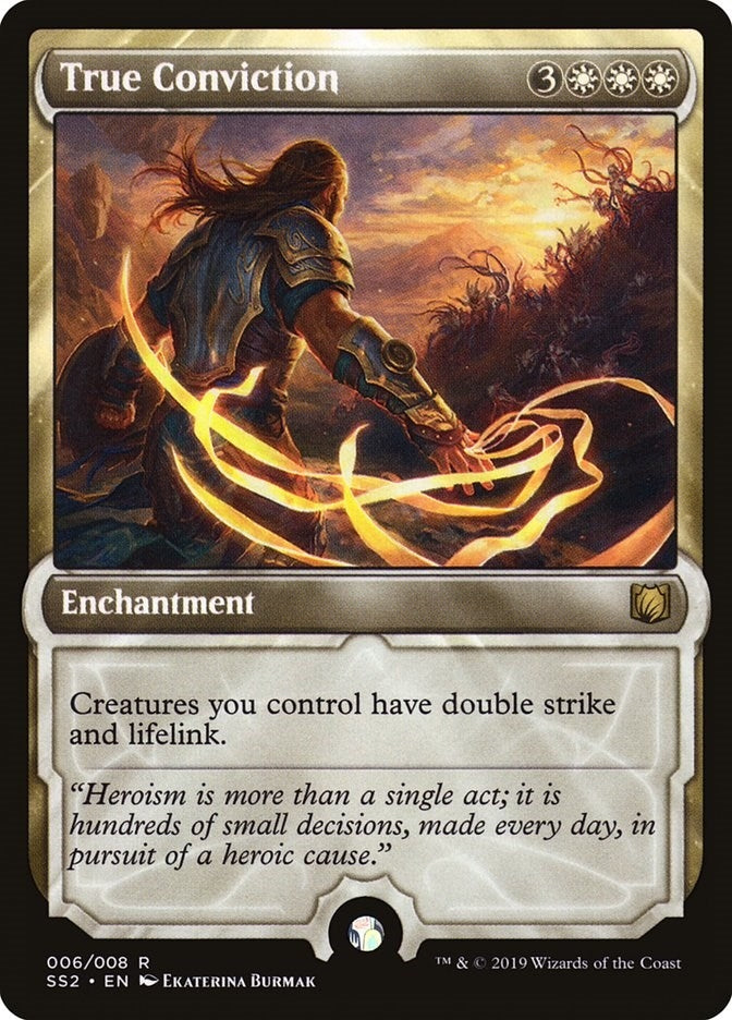 Image for True Conviction (6) (SS2) - Magic: The Gathering