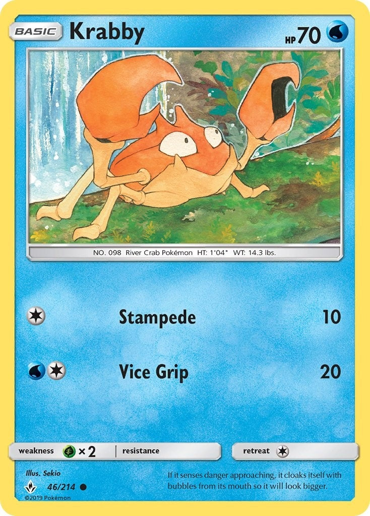 Krabby (46/214) (SM10)