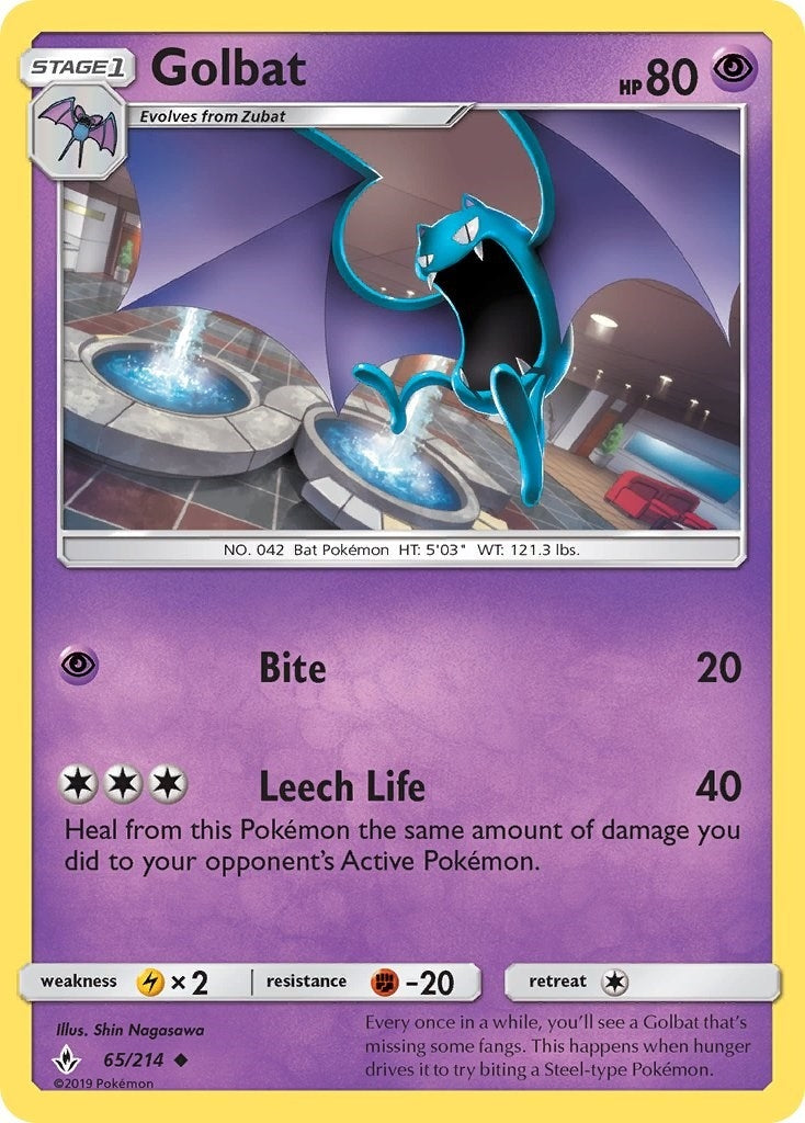 Golbat (65/214) (SM10)