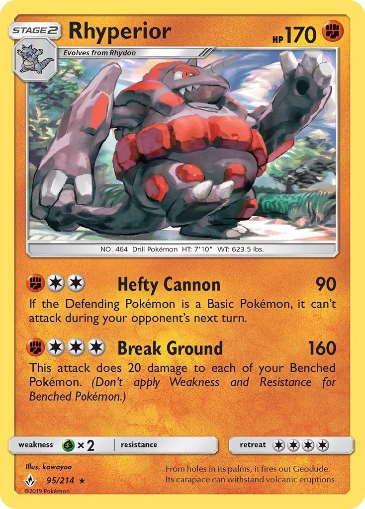 Rhyperior (95/214) (SM10)
