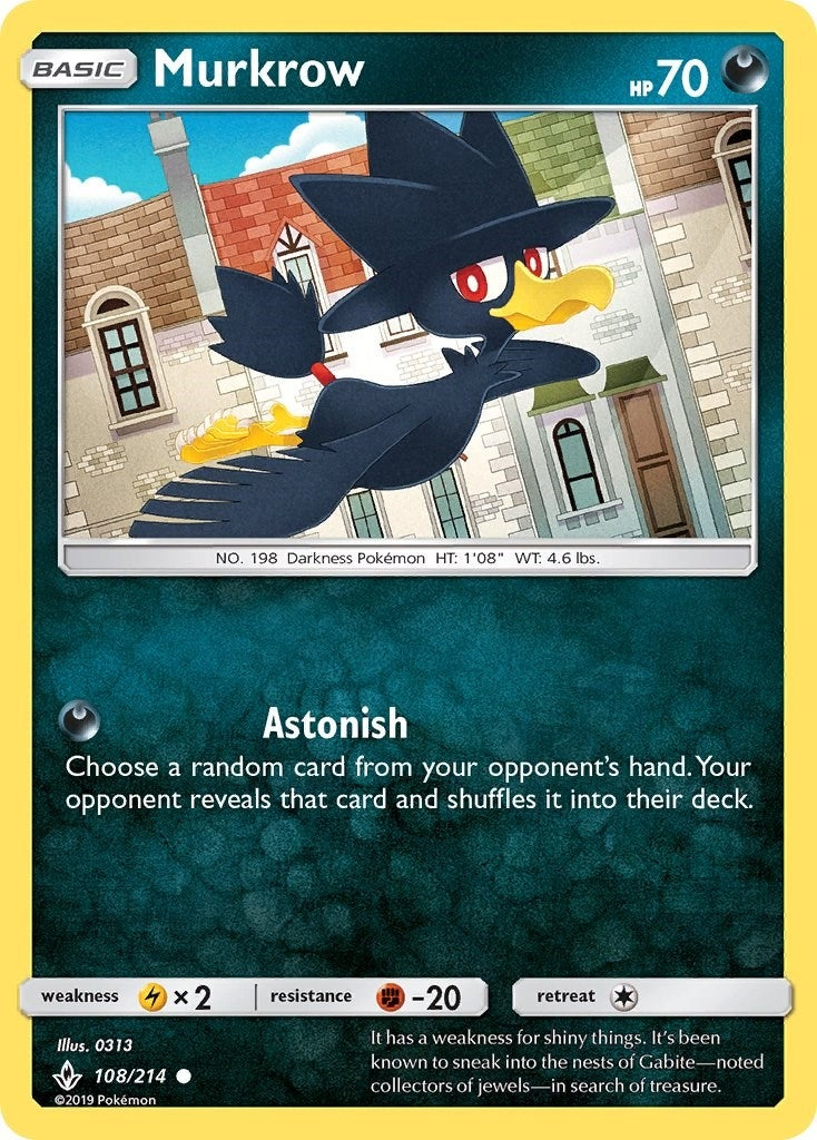 Murkrow (108/214) (SM10)