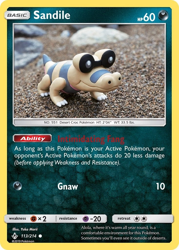 Sandile (113) (113/214) (SM10)