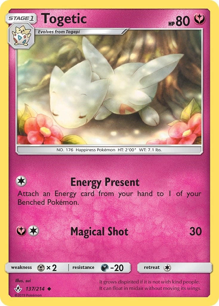 Togetic (137/214) (SM10)