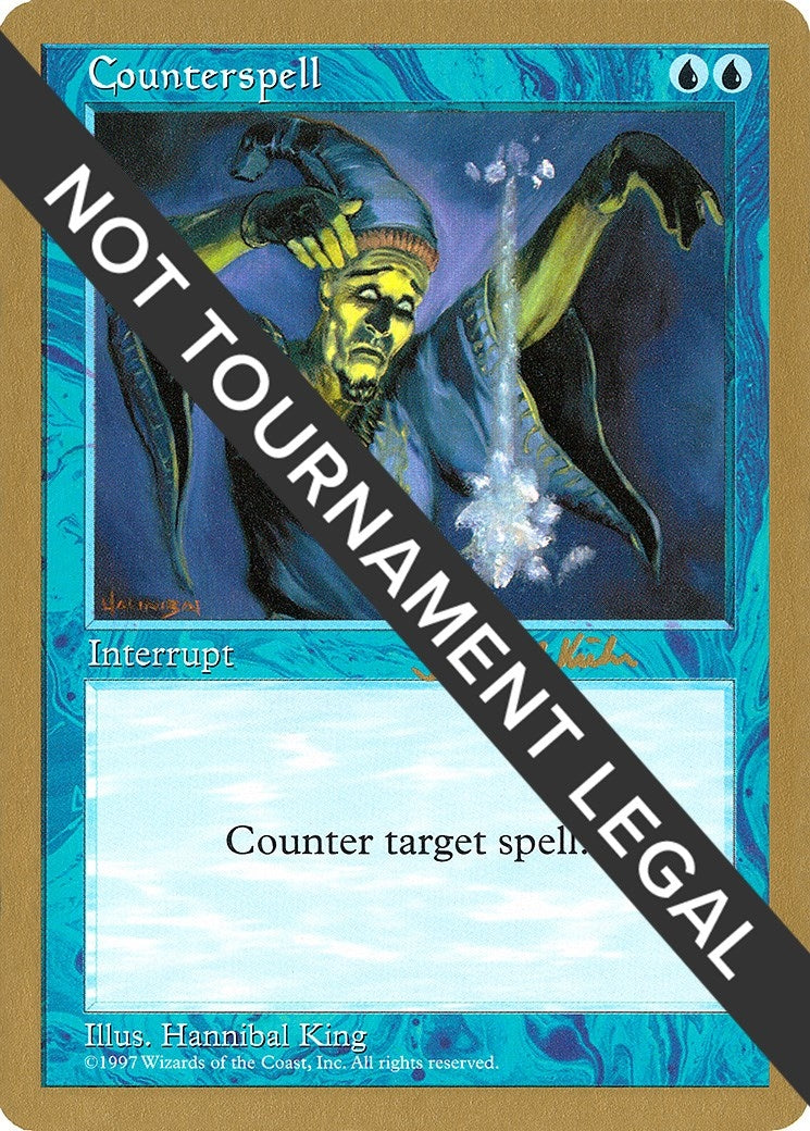 Image for Counterspell - 1997 Janosch Kuhn (5ED) (WCD) - Magic: The Gathering