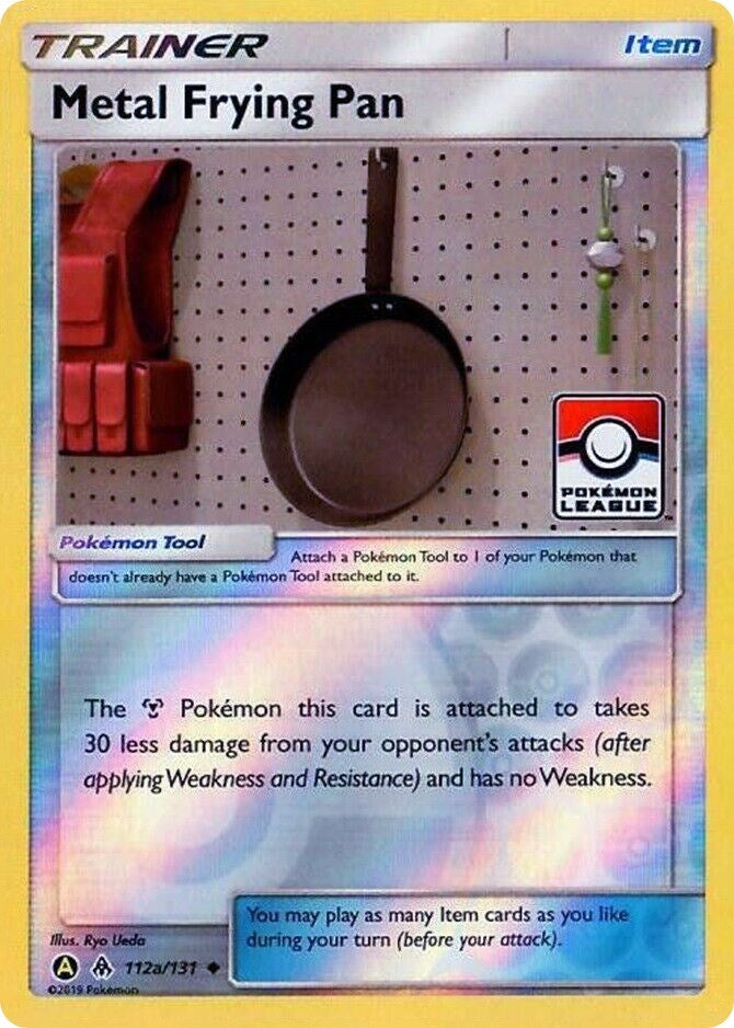 Metal Frying Pan - 112a/131 (Pokemon League) (112a/131) (PR)