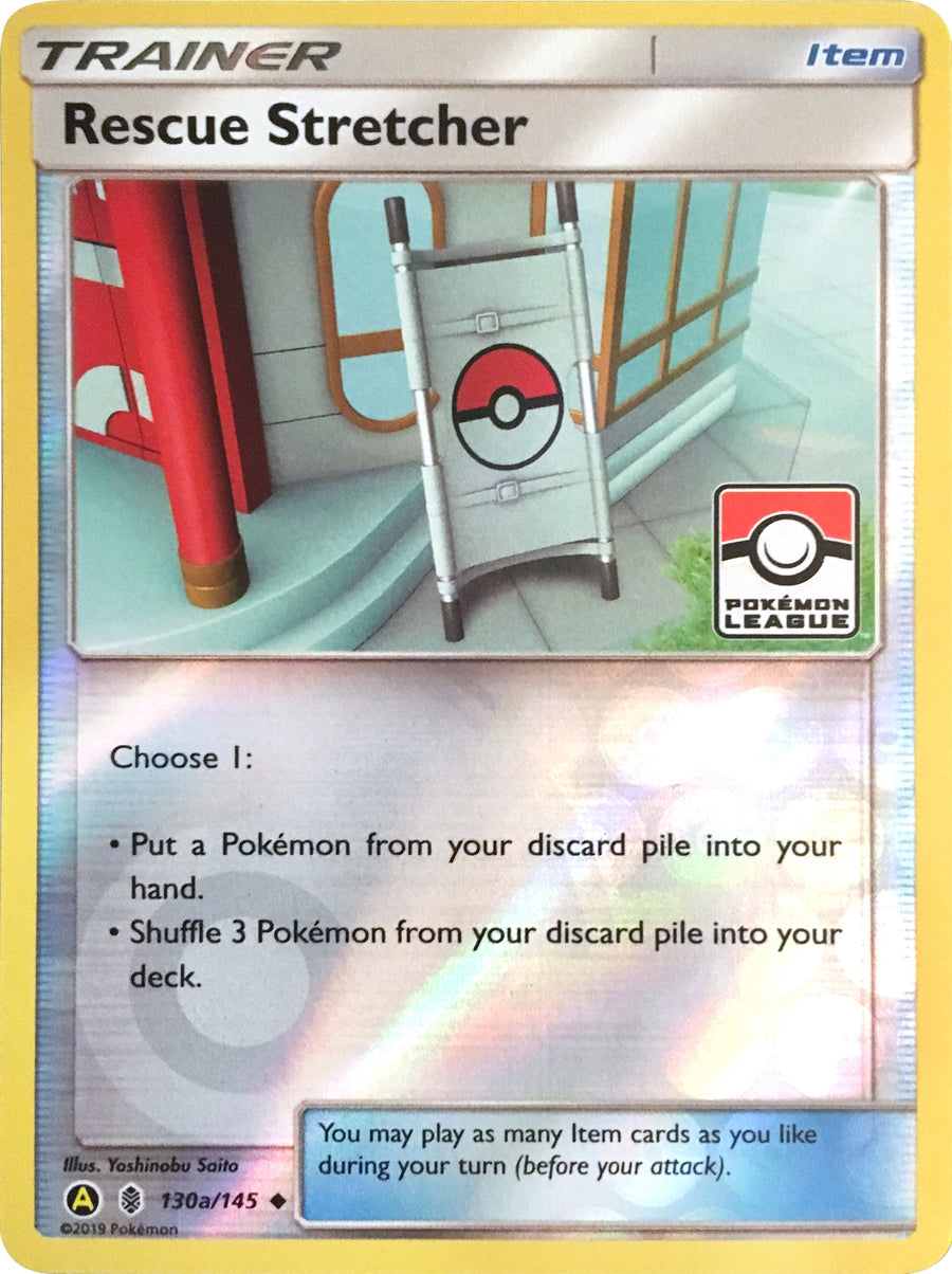 Rescue Stretcher - 130a/145 (Pokemon League) (130a/145) (PR)
