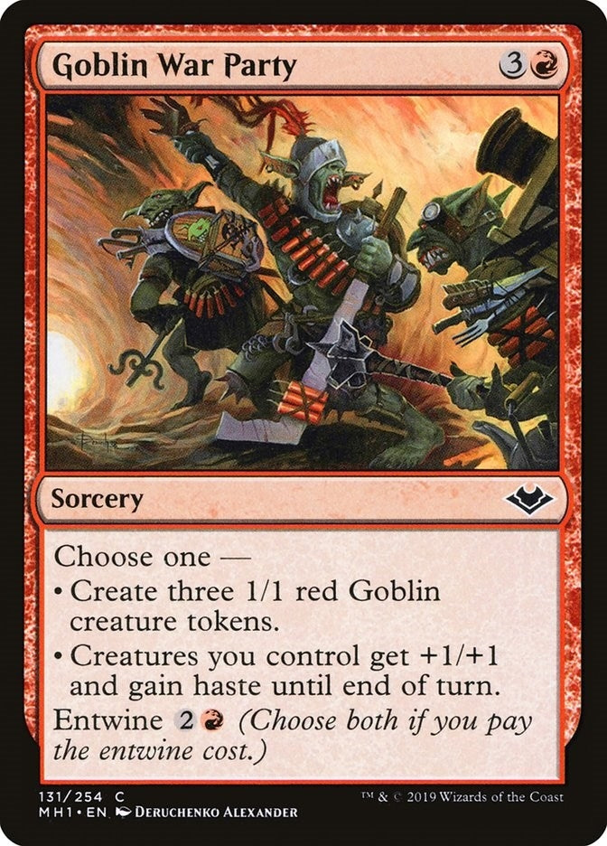 Image for Goblin War Party (131) (MH1) - Magic: The Gathering
