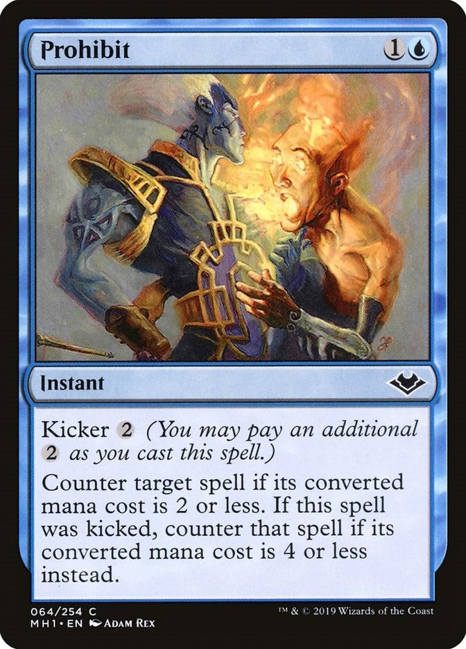 Image for Prohibit (64) (MH1) - Magic: The Gathering
