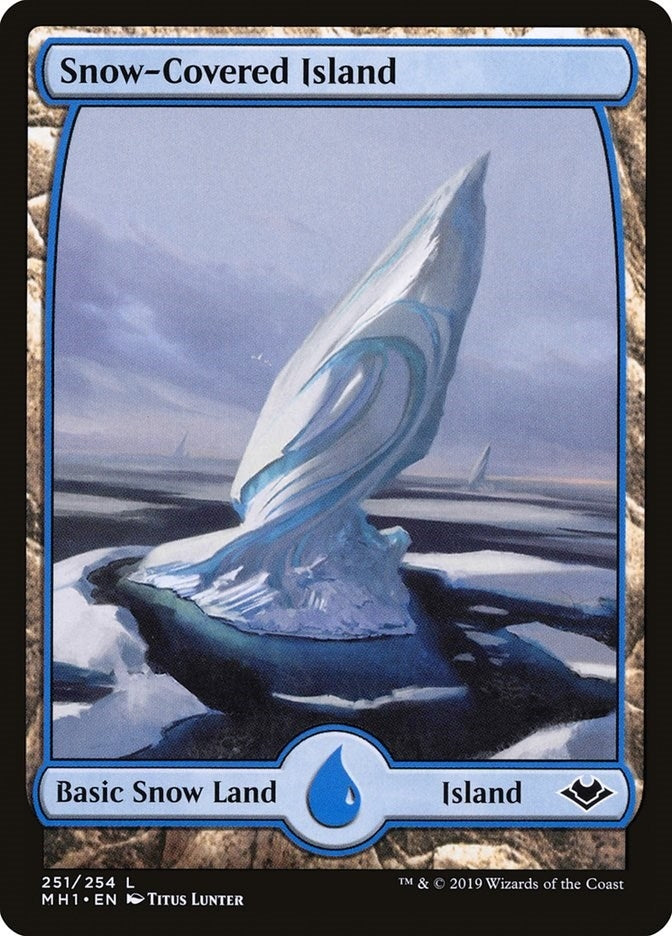 Image for Snow-Covered Island (251) (MH1) - Magic: The Gathering