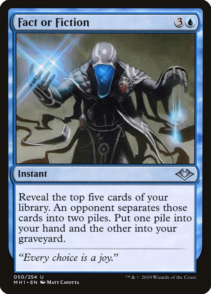 Image for Fact or Fiction (50) (MH1) - Magic: The Gathering
