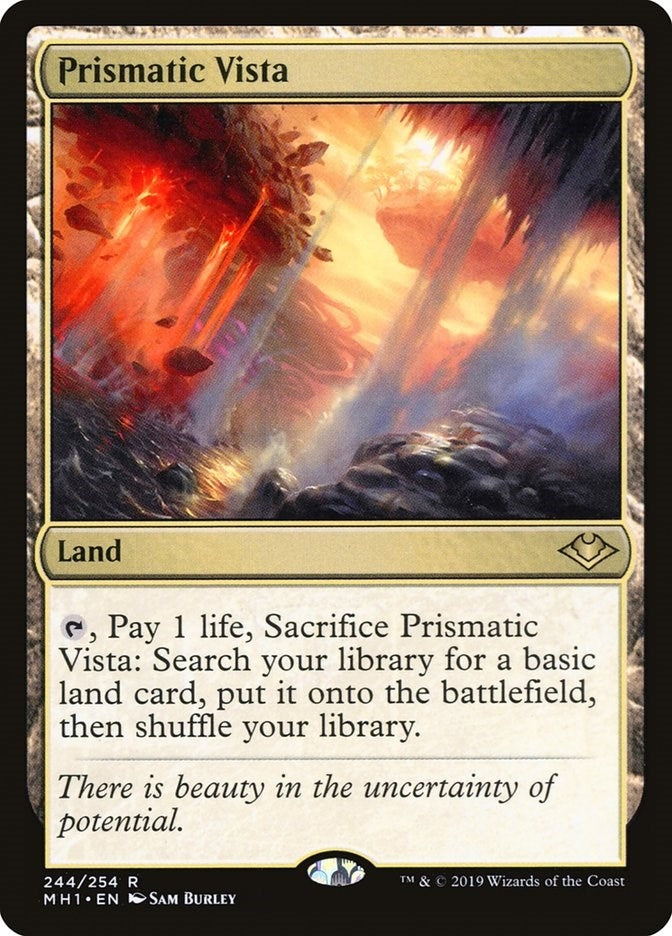 Image for Prismatic Vista (244) (MH1) - Magic: The Gathering