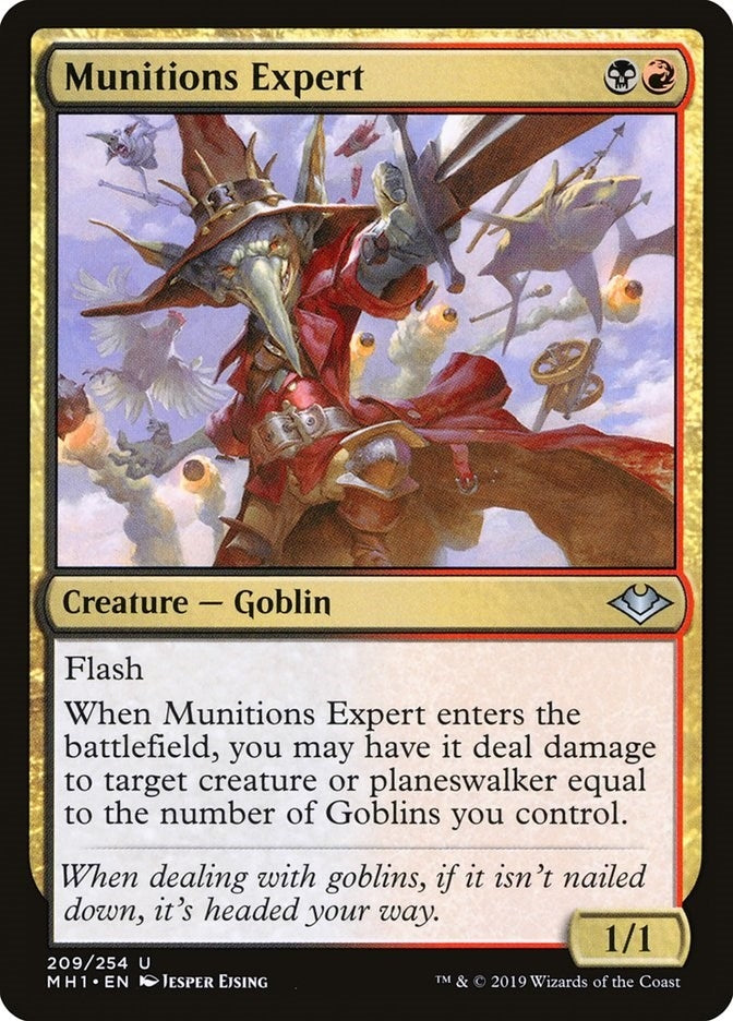 Image for Munitions Expert (209) (MH1) - Magic: The Gathering