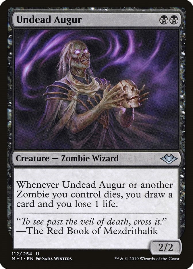 Image for Undead Augur (112) (MH1) - Magic: The Gathering