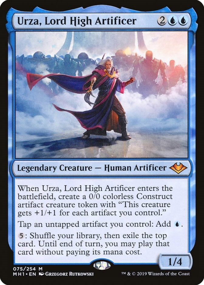 Image for Urza, Lord High Artificer (75) (MH1) - Magic: The Gathering