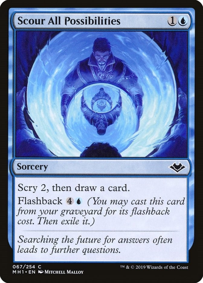Image for Scour All Possibilities (67) (MH1) - Magic: The Gathering