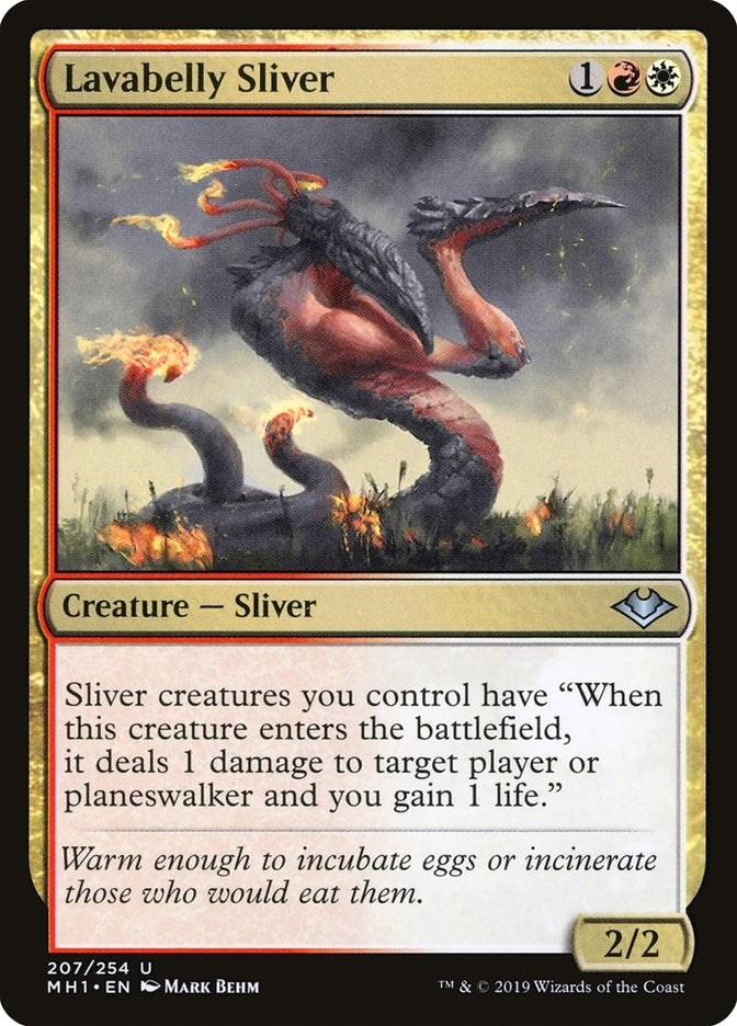 Image for Lavabelly Sliver (207) (MH1) - Magic: The Gathering