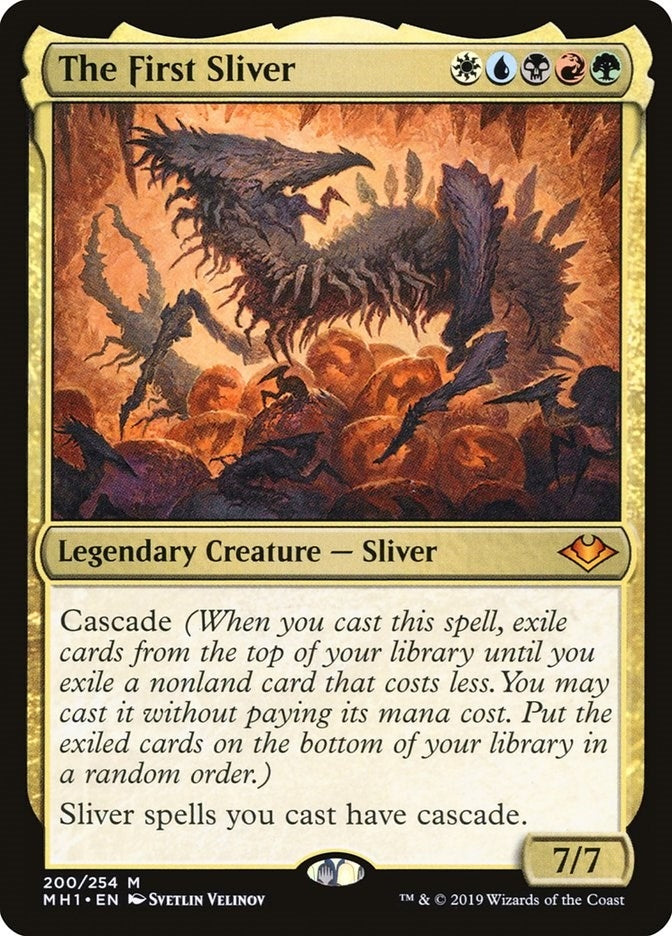 Image for The First Sliver (200) (MH1) - Magic: The Gathering