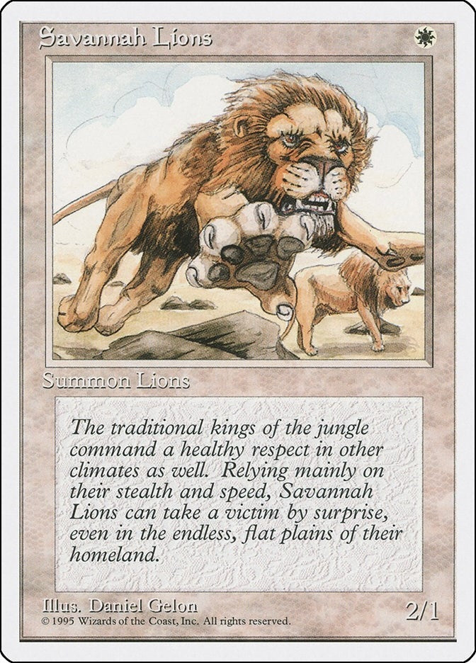 Savannah Lions (4ED)