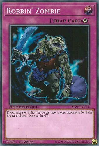 Robbin' Zombie (SBAD-EN016) (SBAD)