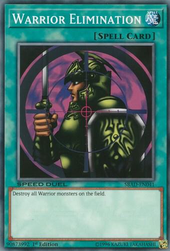Warrior Elimination (SBAD-EN041) (SBAD)