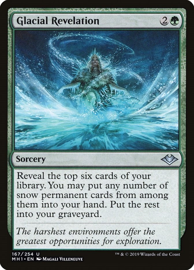 Image for Glacial Revelation (167) (MH1) - Magic: The Gathering