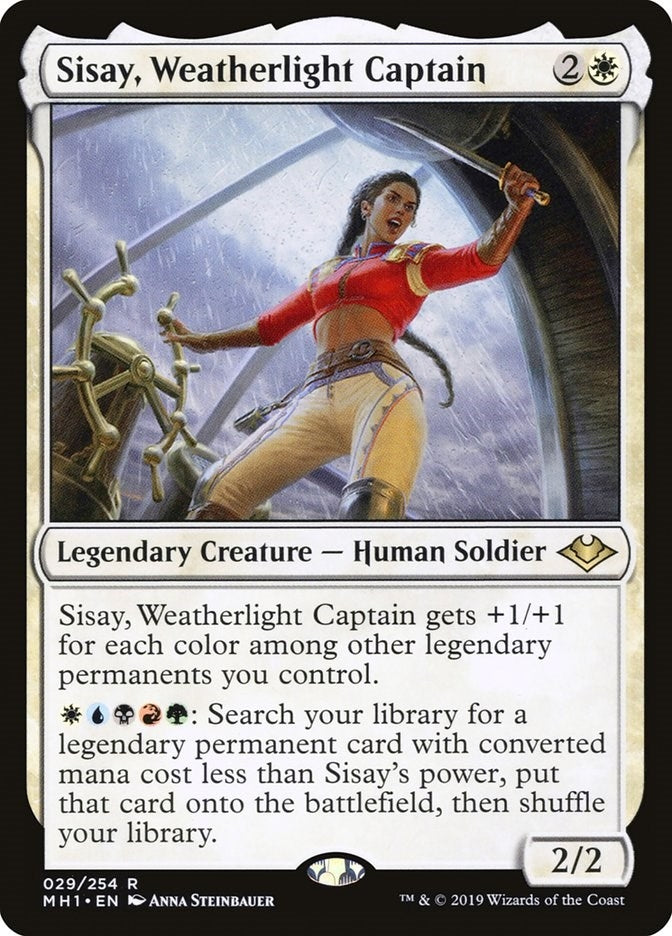 Image for Sisay, Weatherlight Captain (29) (MH1) - Magic: The Gathering