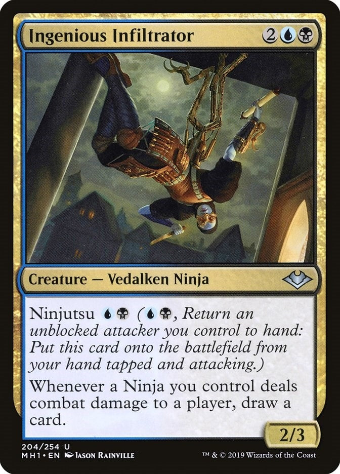 Image for Ingenious Infiltrator (204) (MH1) - Magic: The Gathering